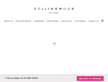Tablet Screenshot of collingwoodsearch.co.uk